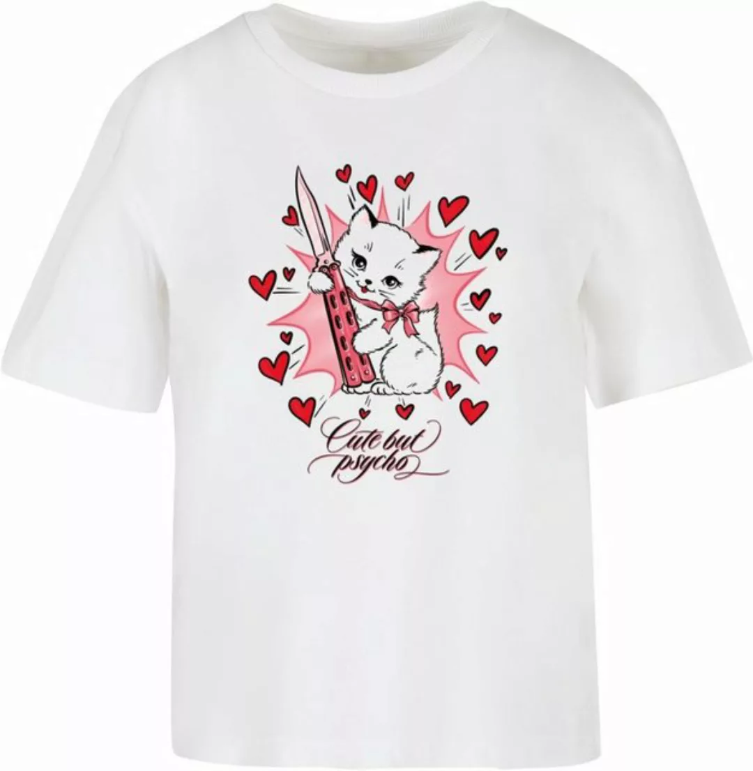 Mister Tee Ladies T-Shirt Psycho Kitty Tee günstig online kaufen