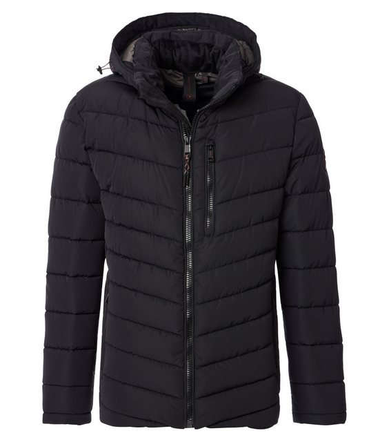 CASAMODA Steppjacke Outdoor Jacke gesteppt mit Kap, 800 schwarz günstig online kaufen