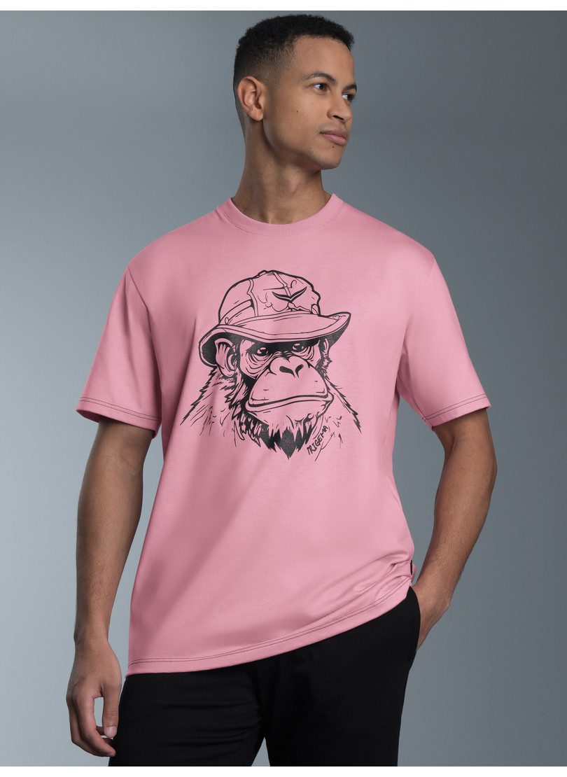 Trigema T-Shirt "TRIGEMA T-Shirt mit Affen-Printmotiv", (1 tlg.) günstig online kaufen