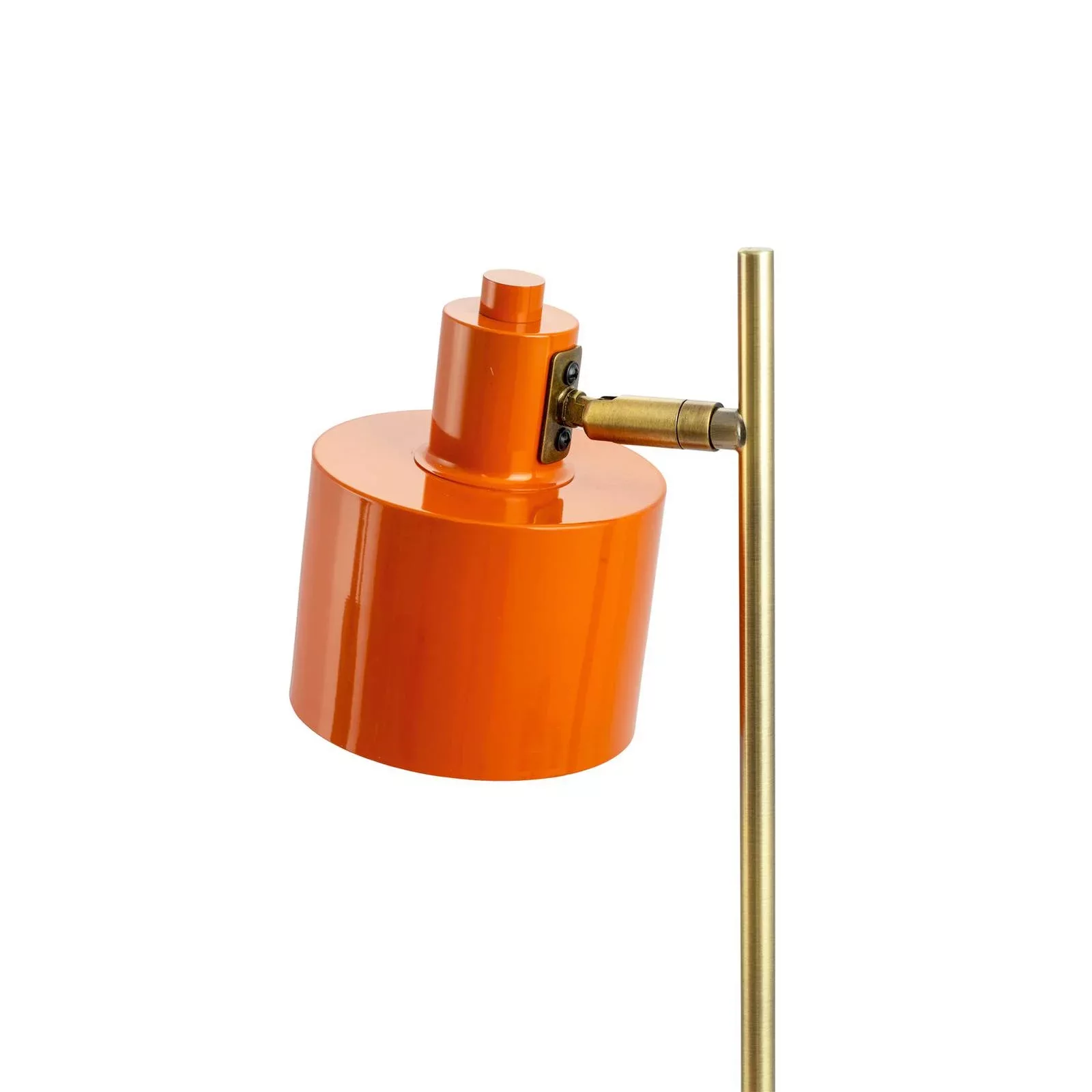 Dyberg Larsen Ocean Tischlampe, orange/messing günstig online kaufen