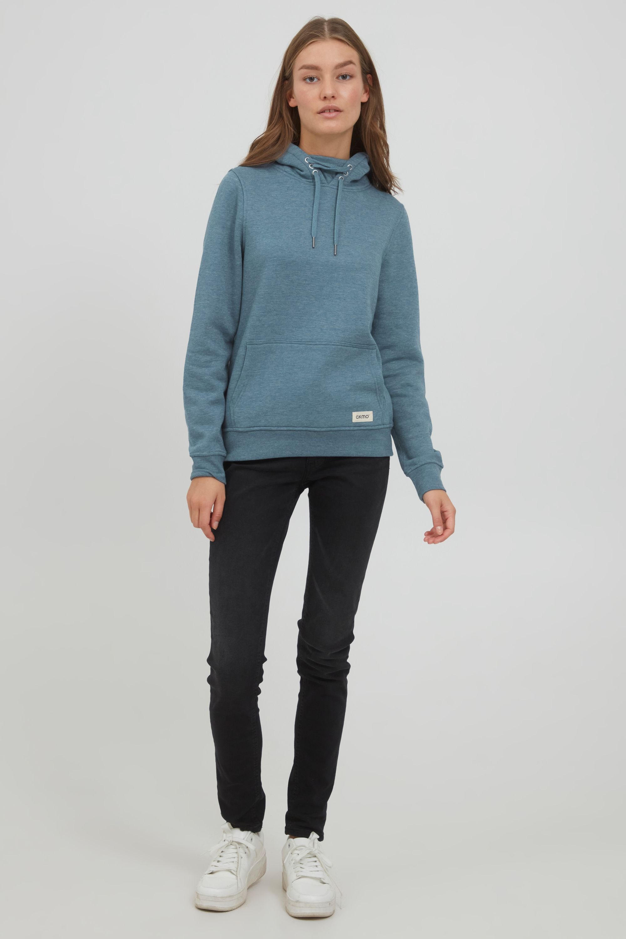 OXMO Hoodie OXOwena Kapuzenpullover mit Flecht-Details günstig online kaufen