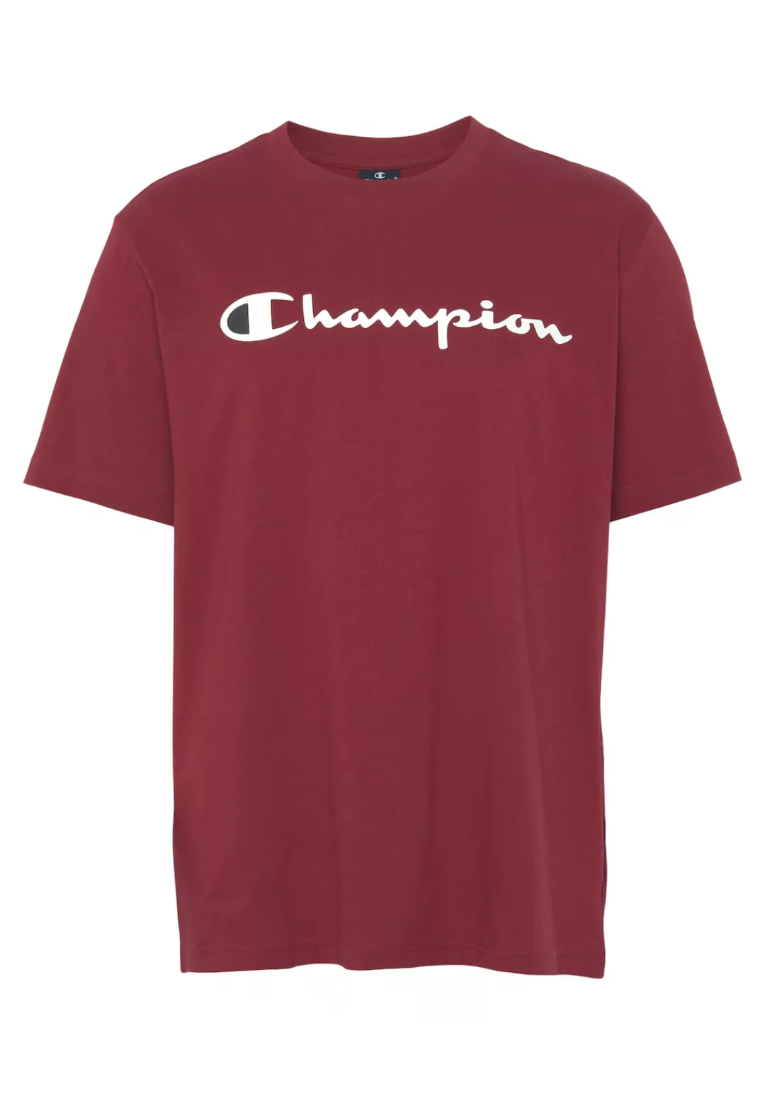 Champion T-Shirt "Classic Crewneck T-Shirt large Logo" günstig online kaufen