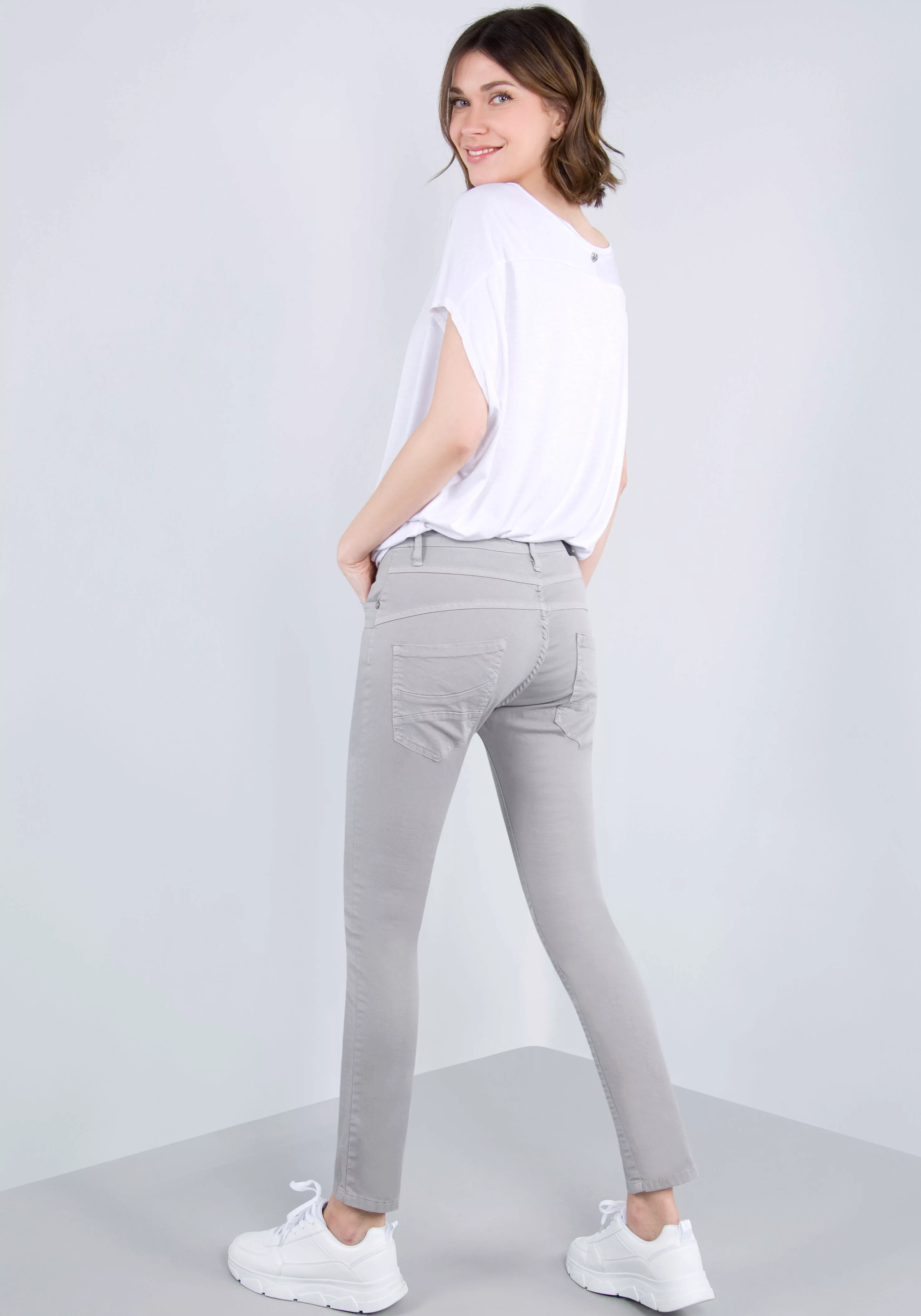 Please Jeans 5-Pocket-Jeans "P78A", Crinkle Optik günstig online kaufen