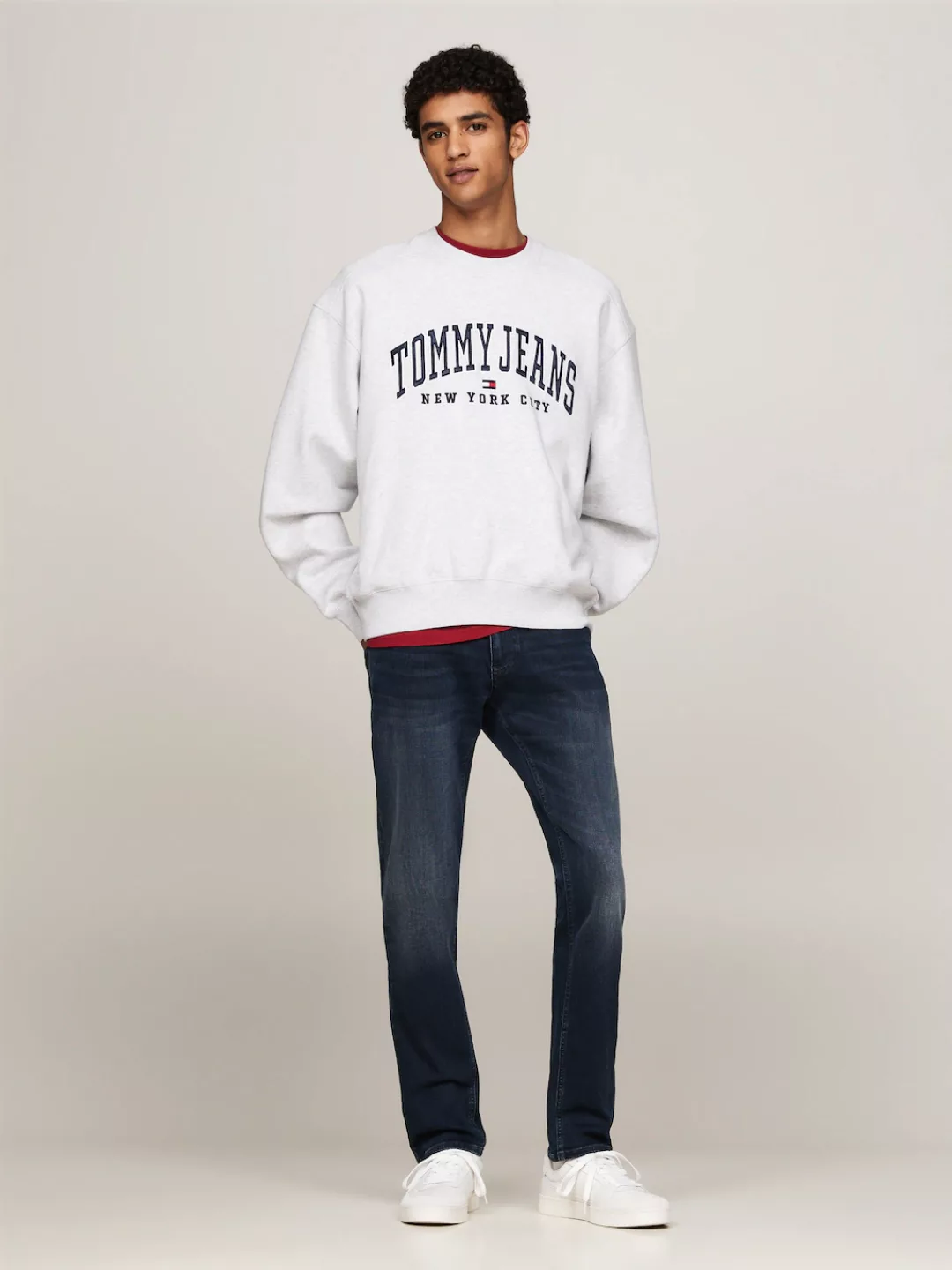 Tommy Jeans Slim-fit-Jeans SCANTON SLIM mit Logoprägung günstig online kaufen