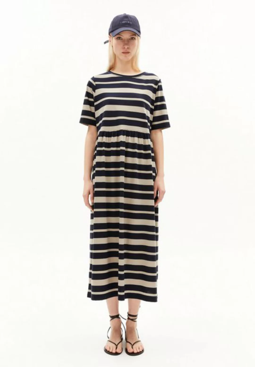 Armedangels Maxikleid TAAKYRA BLOCK STRIPES Damen günstig online kaufen