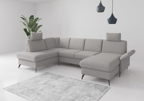 Home affaire Ecksofa "Rochelle", wahlweise mit Bettfunktion, Bettkasten und günstig online kaufen