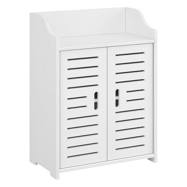 en.casa Unterschrank »Trosa« Badezimmer Wandschrank 62x45x25cm Weiß günstig online kaufen