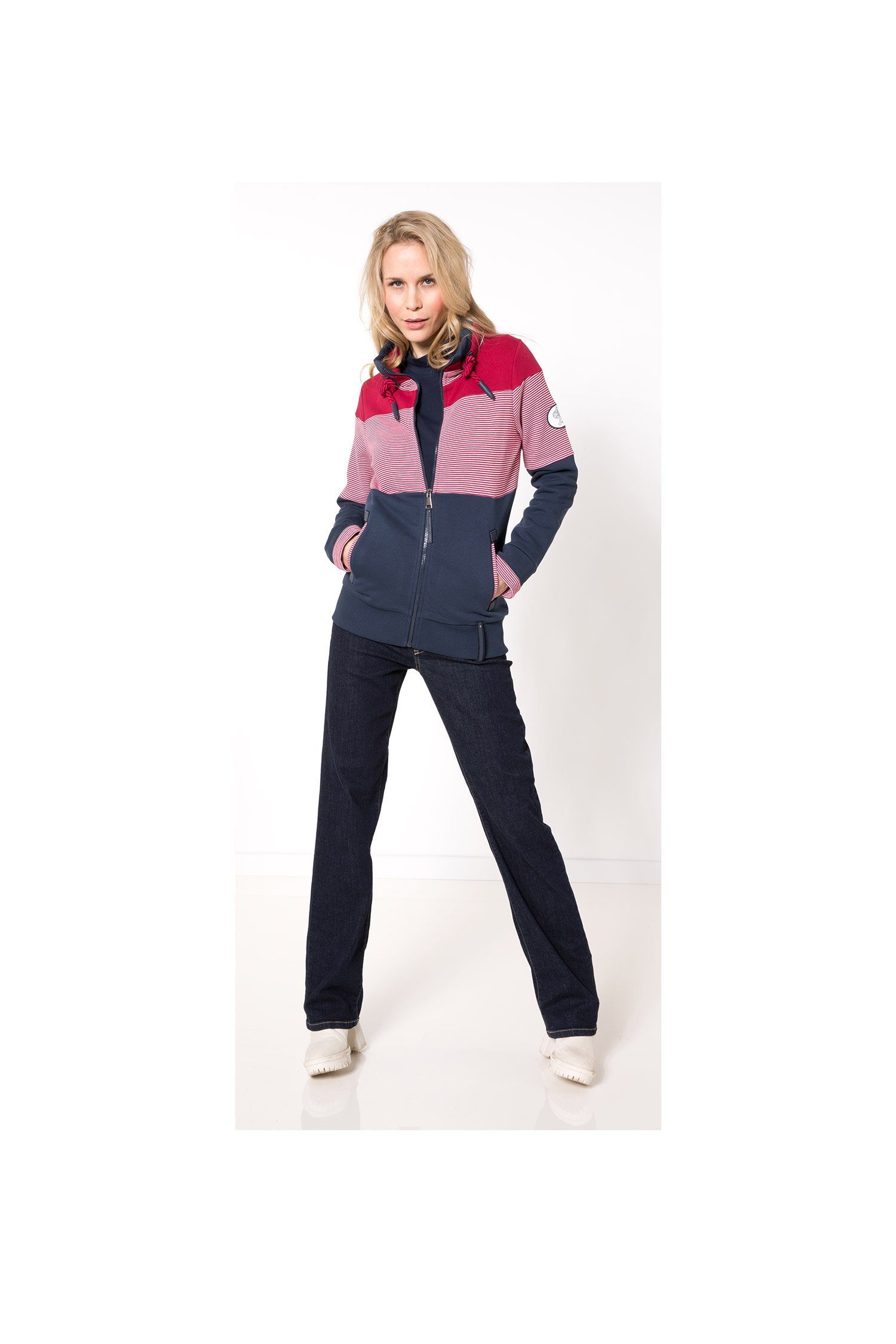 SER Sweatjacke Sweatjacke Flächenteiler W9923313W auch günstig online kaufen