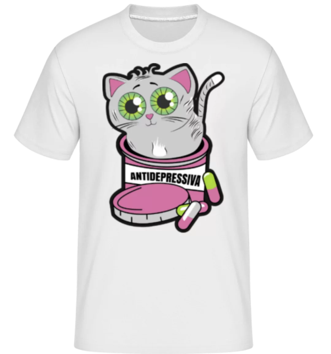 Antidepressiva Katze · Shirtinator Männer T-Shirt günstig online kaufen