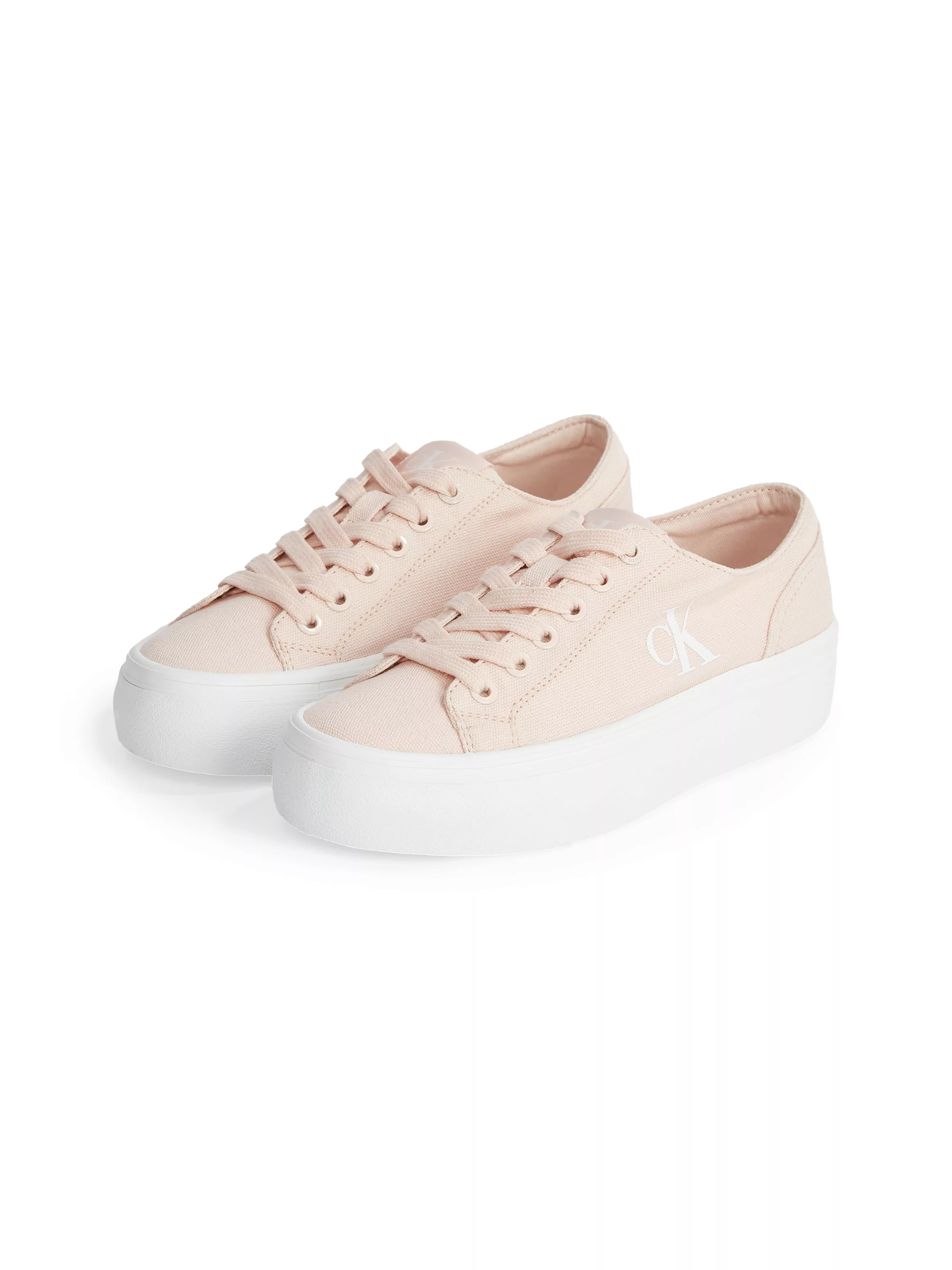 Calvin Klein Jeans Plateausneaker "VULC FLATFORM LOW CV MG", Schnürschuh, F günstig online kaufen