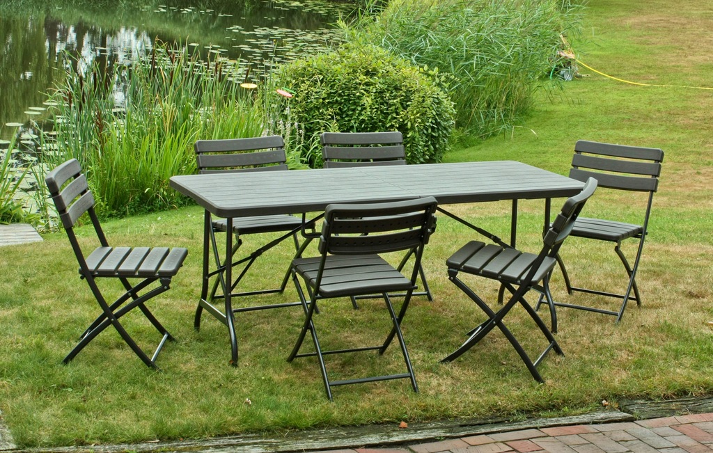 Garden Pleasure Garten-Essgruppe "TABORA", (Set, 7 tlg.) günstig online kaufen