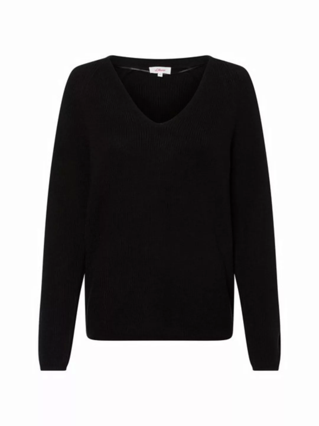 s.Oliver Strickpullover - Basic Strickpullover Damen - Pullover einfarbig-  günstig online kaufen