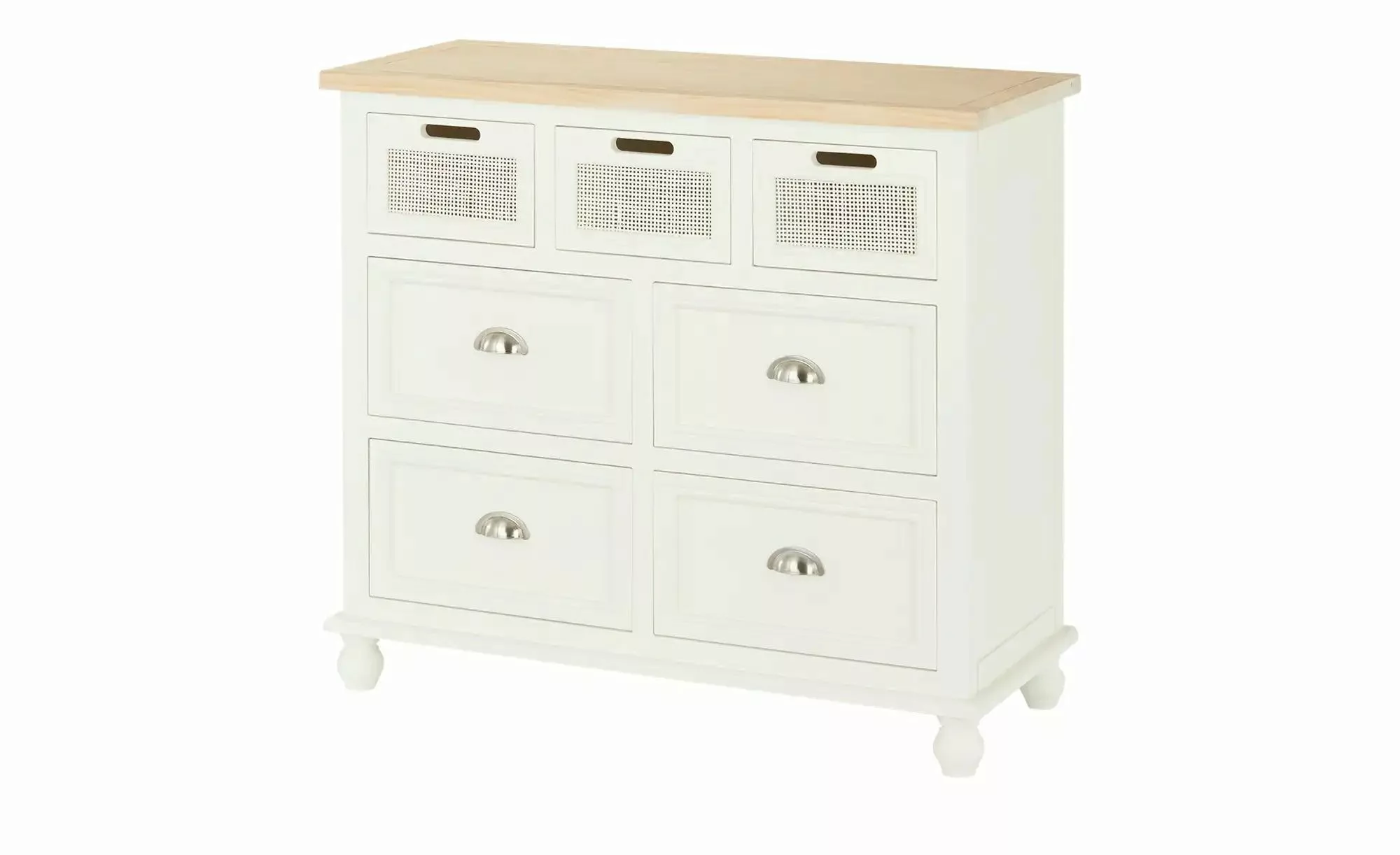 Kommode   Xana ¦ weiß ¦ Maße (cm): B: 92 H: 82 T: 38 Kommoden & Sideboards günstig online kaufen