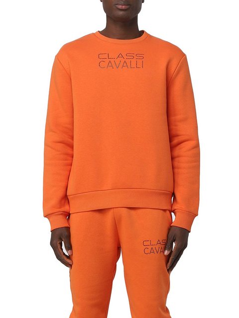 Cavalli Class Sweatshirt Cavalli Class Sweatshirt orange Herren günstig online kaufen