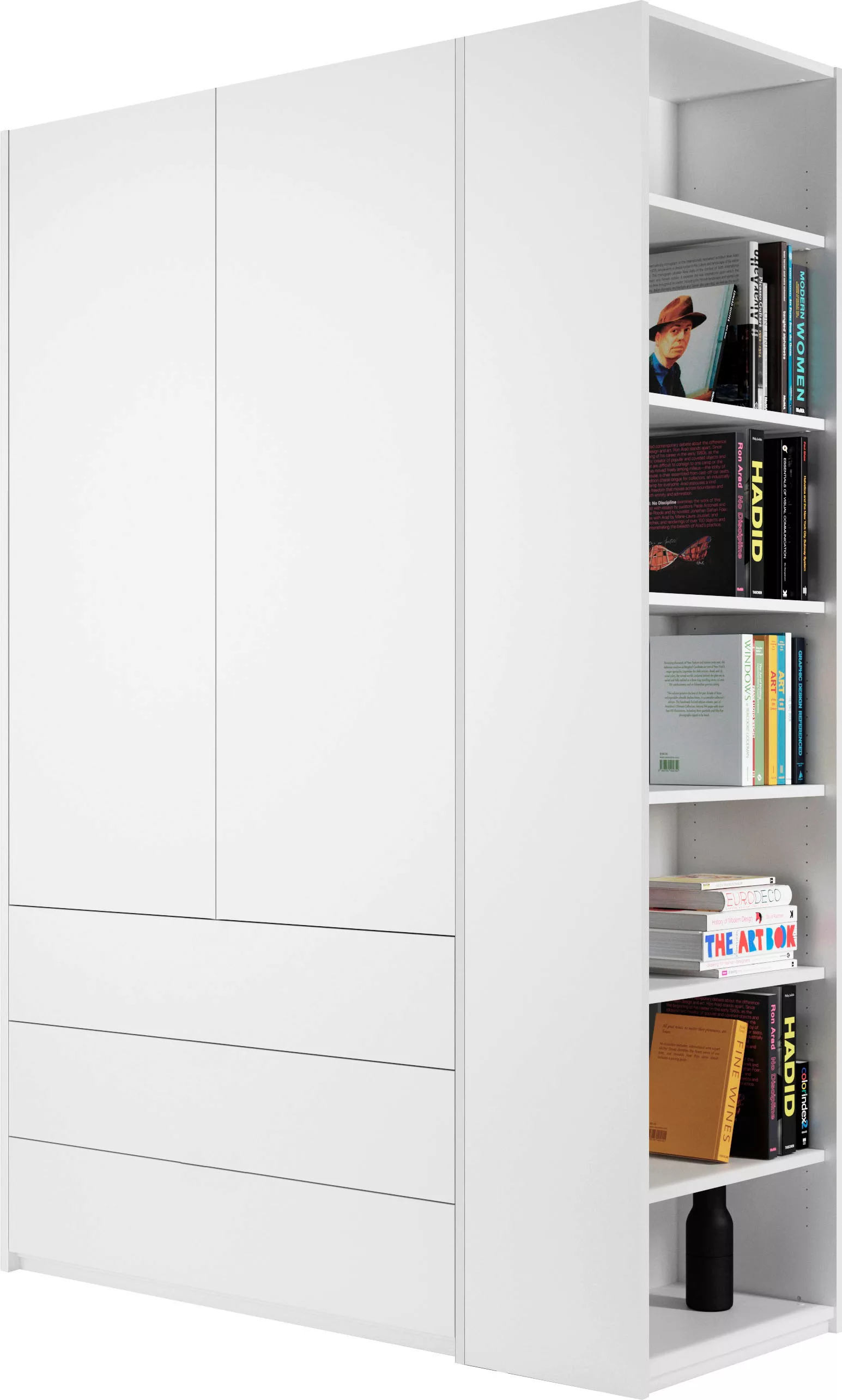 Müller SMALL LIVING Kleiderschrank "Modular Plus Variante 1", 3 geräumige S günstig online kaufen