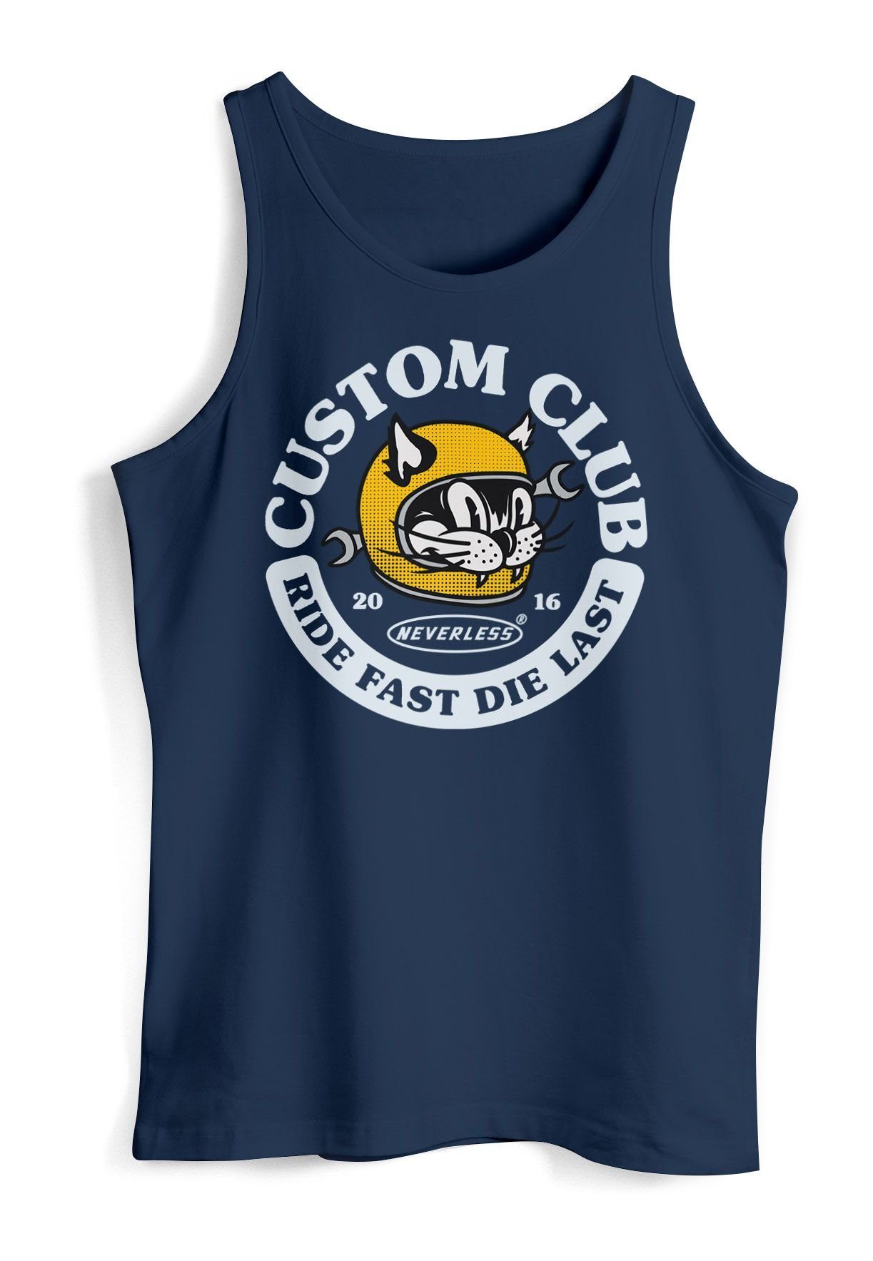 Neverless Tanktop Herren Tank-Top Biker Motiv günstig online kaufen
