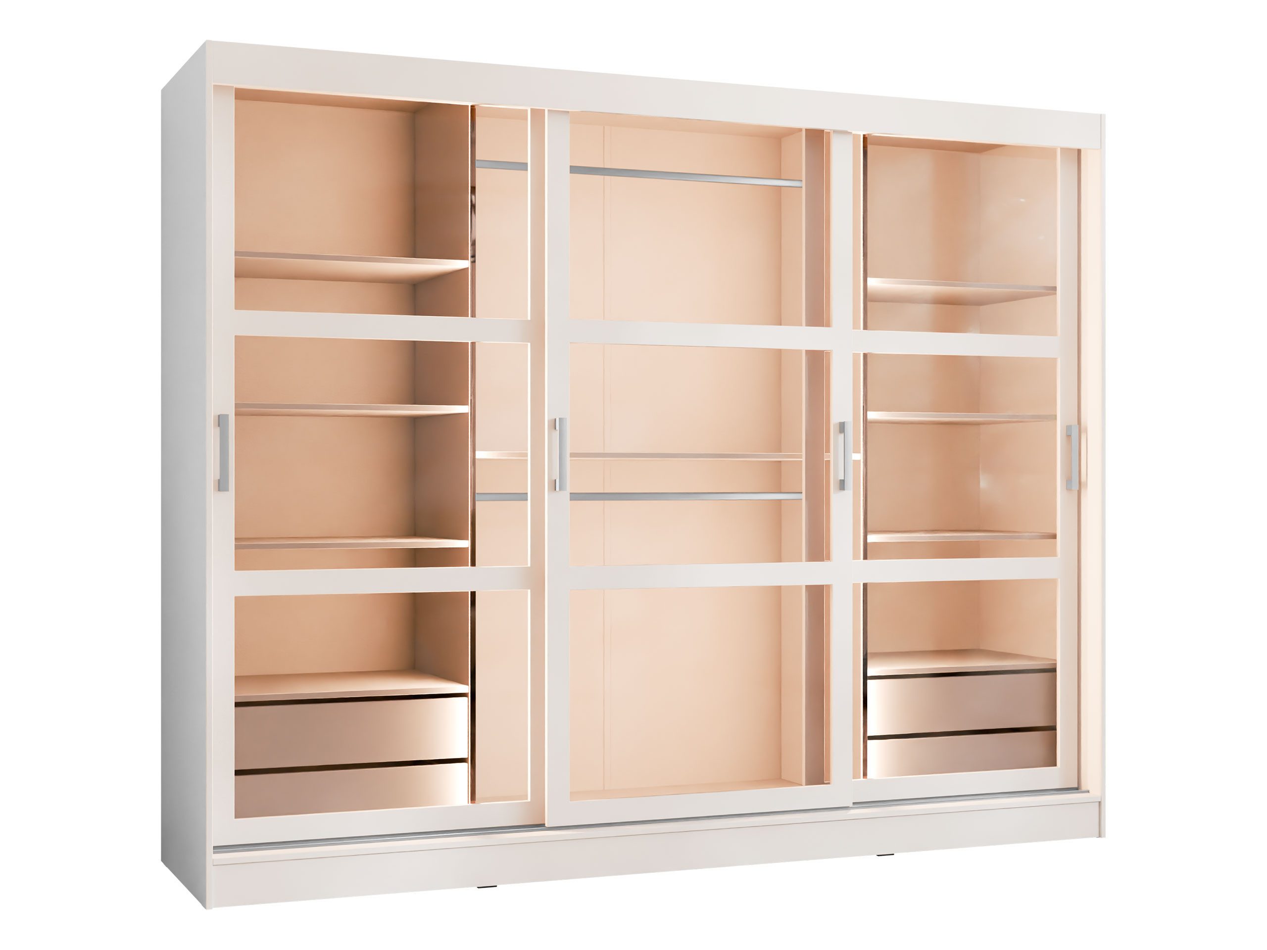 MIRJAN24 Kleiderschrank Norilo 250 (mit drei günstig online kaufen