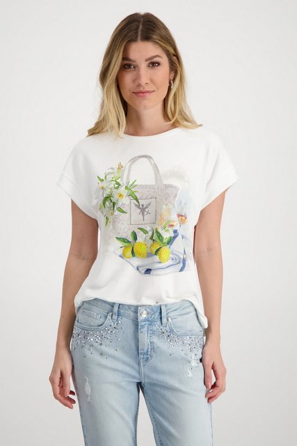 Monari Kurzarmshirt 408854 off-white günstig online kaufen