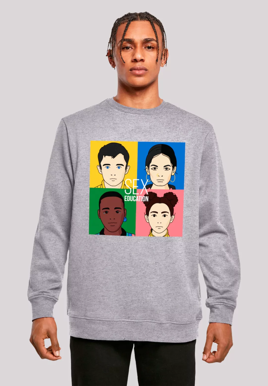 F4NT4STIC Sweatshirt "Sex Education Blur Cover Netflix TV Series", Premium günstig online kaufen