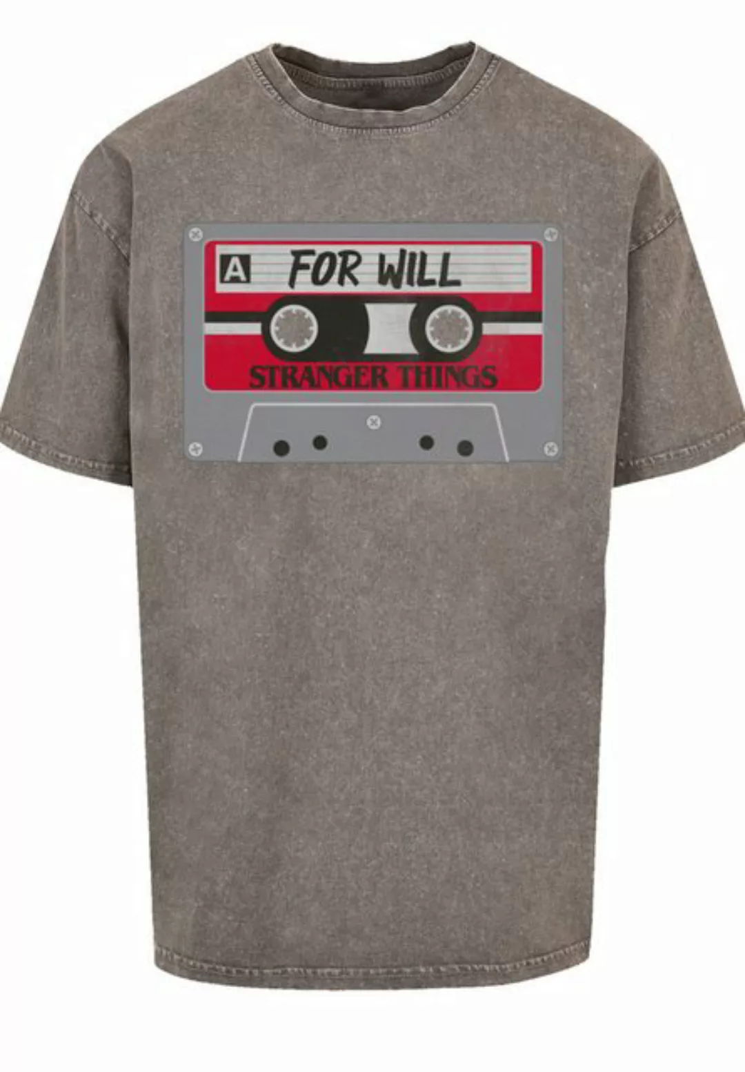 F4NT4STIC T-Shirt "Stranger Things Cassette For Will Netflix", Premium Qual günstig online kaufen