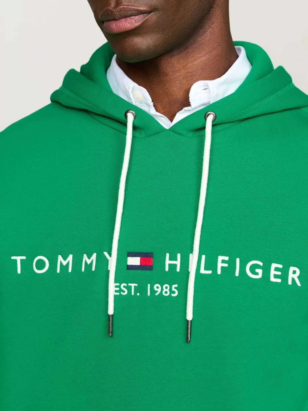 Tommy Hilfiger Kapuzensweatshirt TOMMY LOGO HOODY mit Kapuze und Kängurutas günstig online kaufen