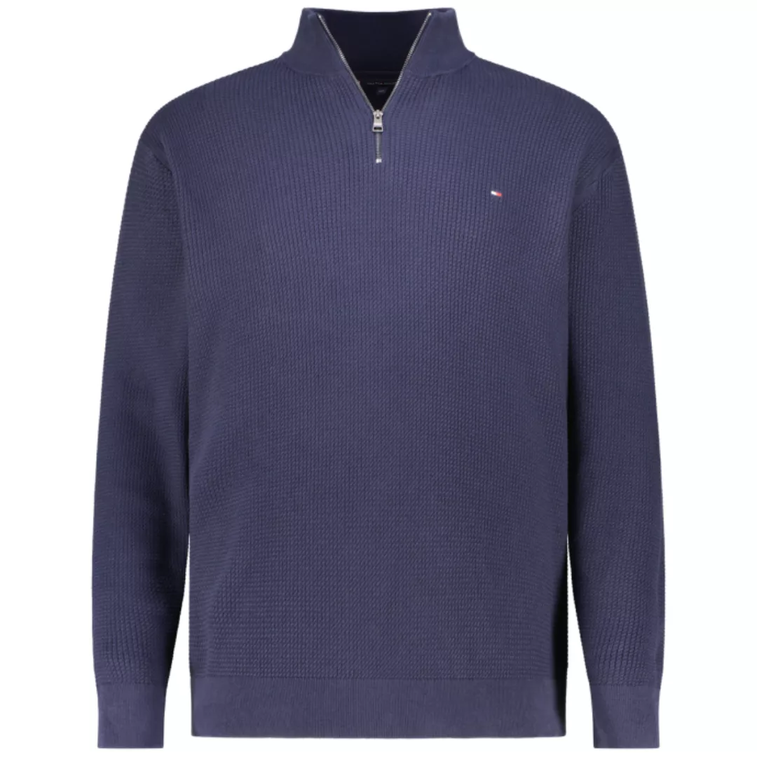 Tommy Hilfiger Big & Tall Stehkragenpullover BT-STRUCTURE ZIP MOCK-B in Gro günstig online kaufen