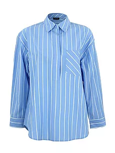 Long-Bluse Margittes blau günstig online kaufen