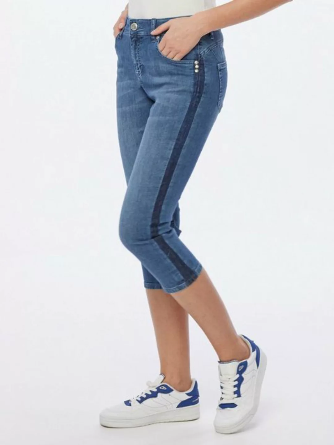 Christian Materne Caprijeans 3/4-Jeans figurbetont im Five-Pocket Design günstig online kaufen