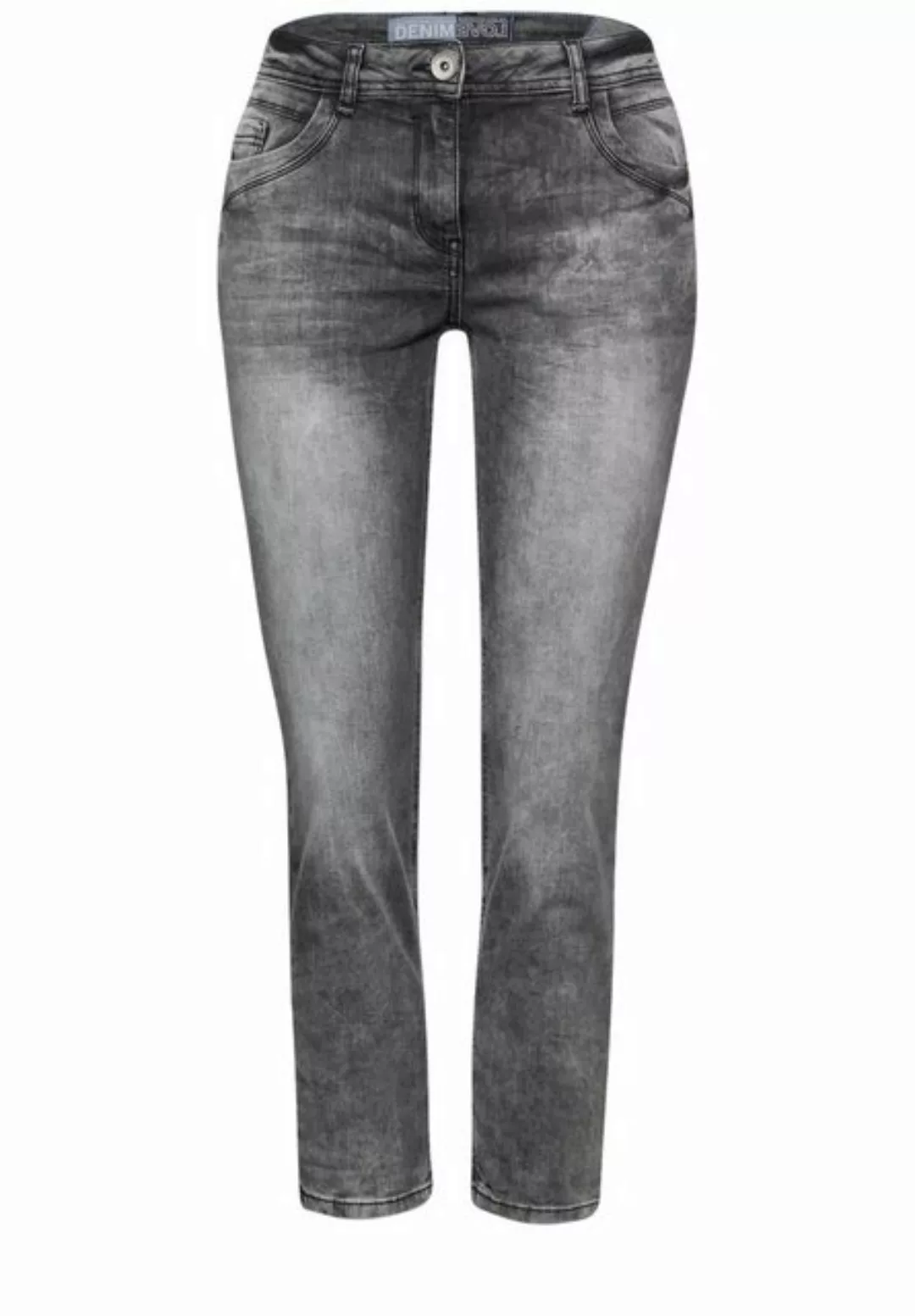 Cecil Boyfriend-Jeans mit grauer Waschung günstig online kaufen