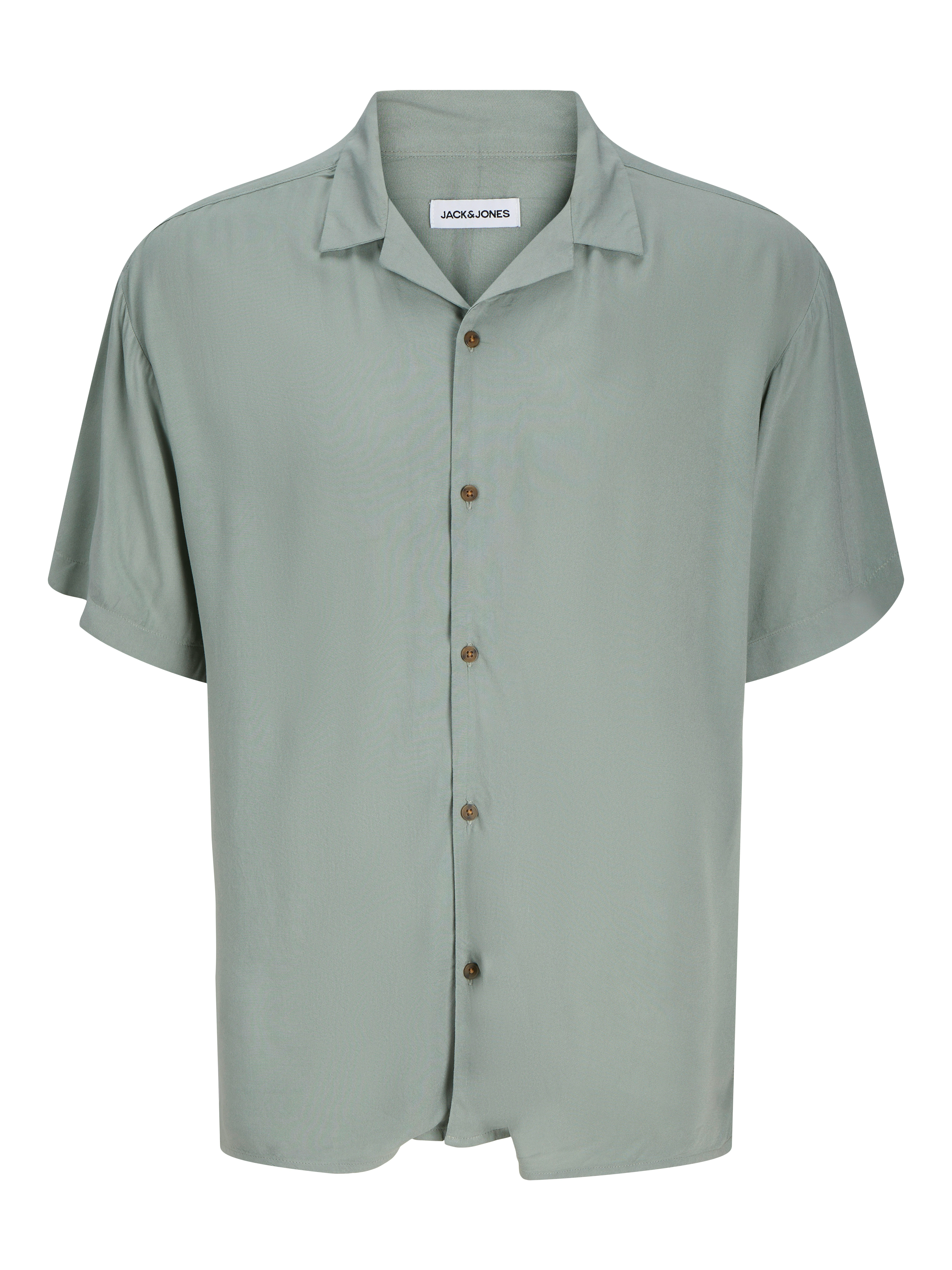 Jack & Jones Kurzarmhemd "JJEJEFF SOLID RESORT SHIRT S/S SN", mit Resort Kr günstig online kaufen