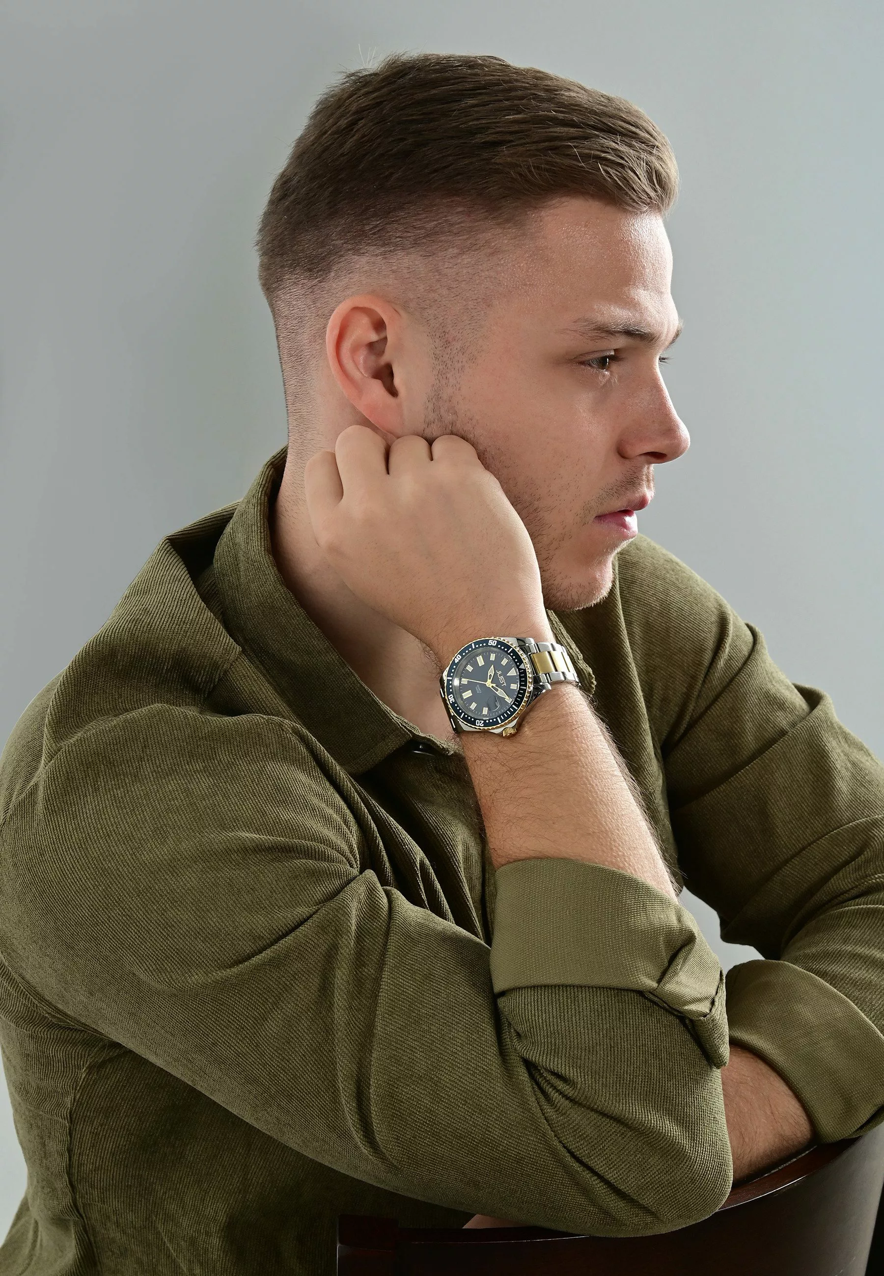 Just Watch Quarzuhr Ruben Edelstahlband Herrenuhr günstig online kaufen