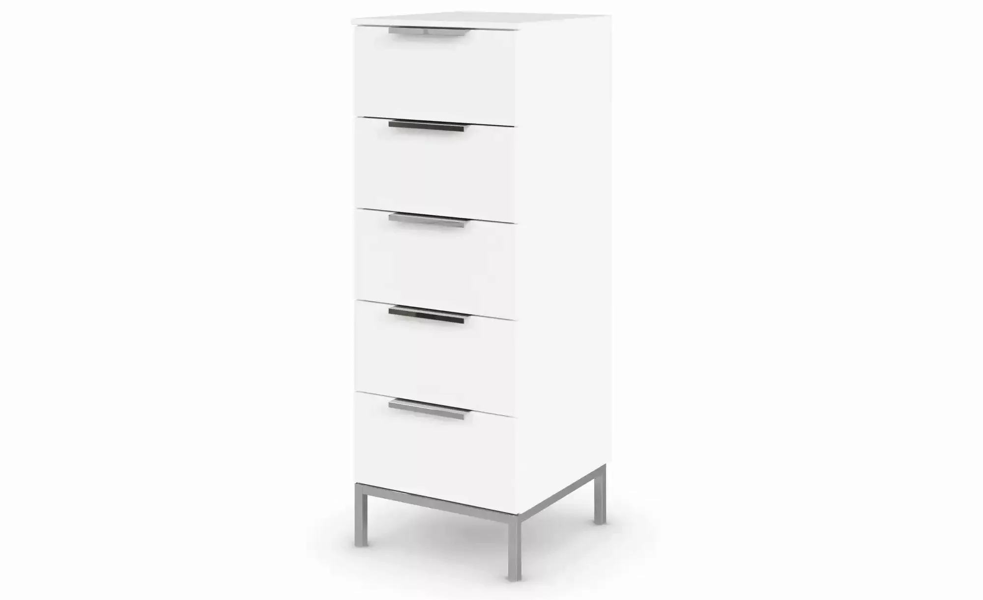 Kommode  Frome ¦ weiß ¦ Maße (cm): B: 40 H: 111 Kommoden & Sideboards > Kom günstig online kaufen