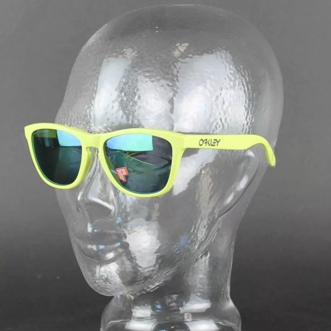 Oakley Frogskins Sonnenbrille Matte Fern/Jade Iridium Pola günstig online kaufen