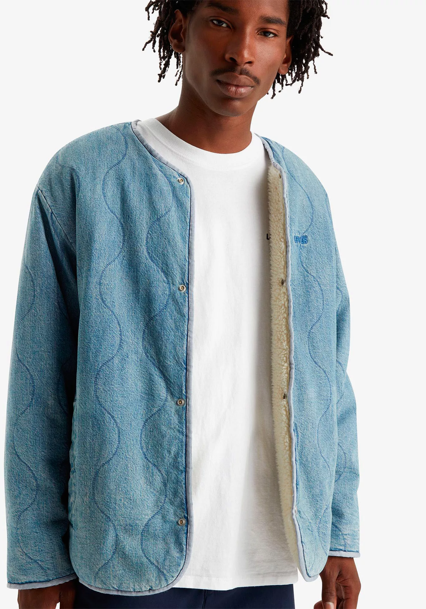 Levis Wendejacke "ABBOTTS REV FILLED CARDI G", flauschige 2-in-1 Jacke günstig online kaufen