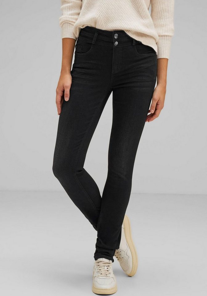 STREET ONE Slim-fit-Jeans im Style York günstig online kaufen