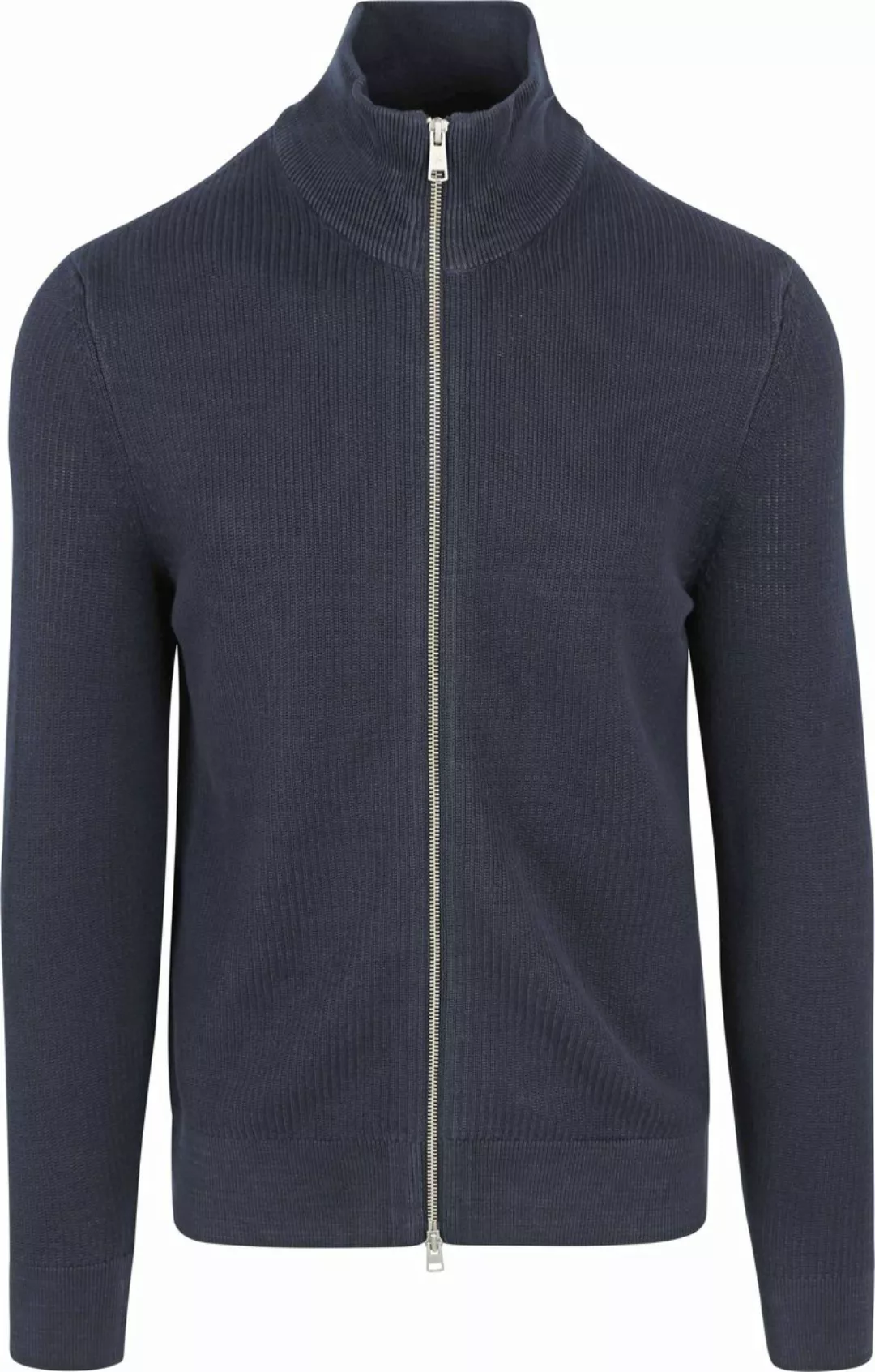 Marc O'Polo Strickjacke Navy - Größe XXL günstig online kaufen