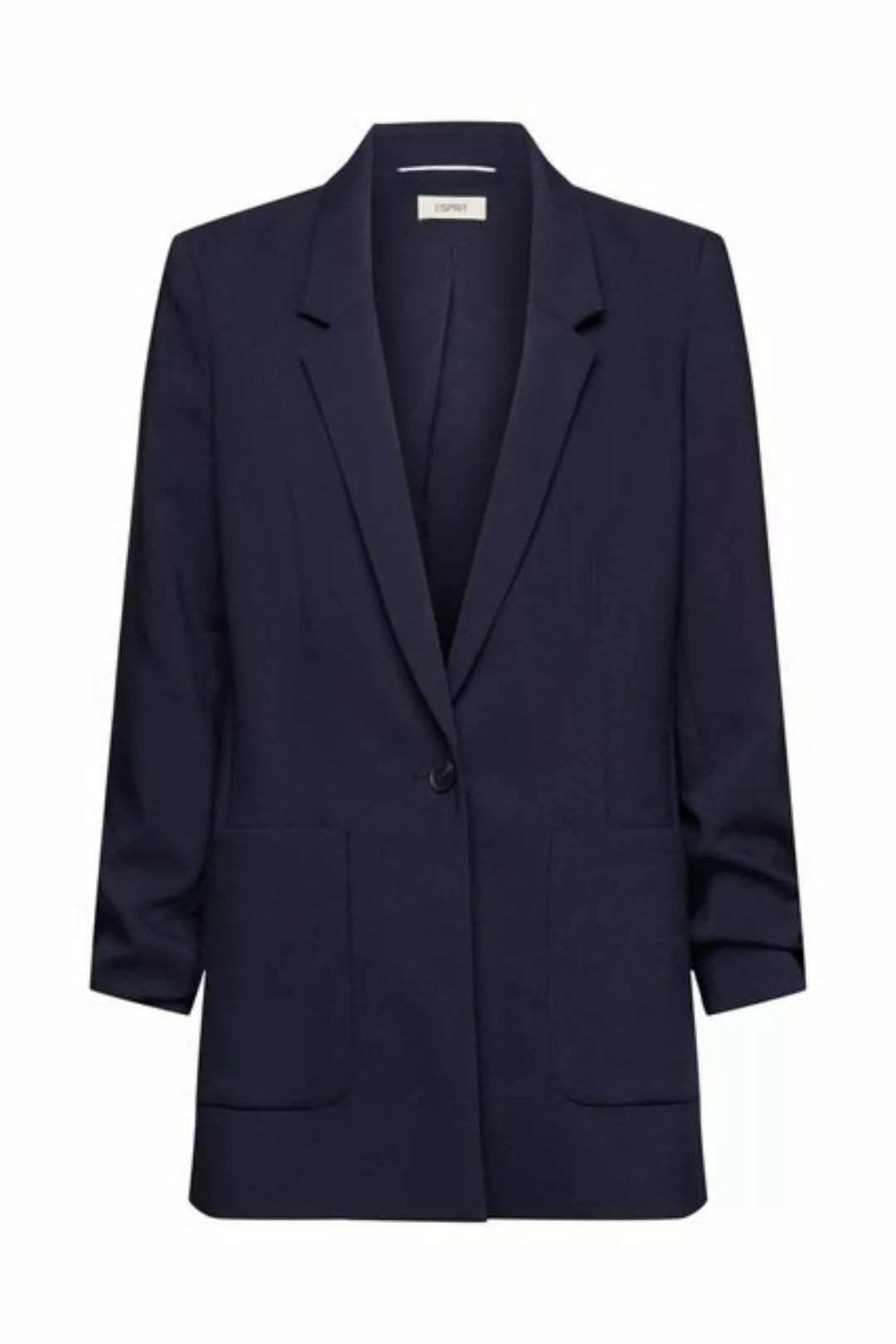 Esprit Jackenblazer Blazer mit gerafften Ärmeln günstig online kaufen