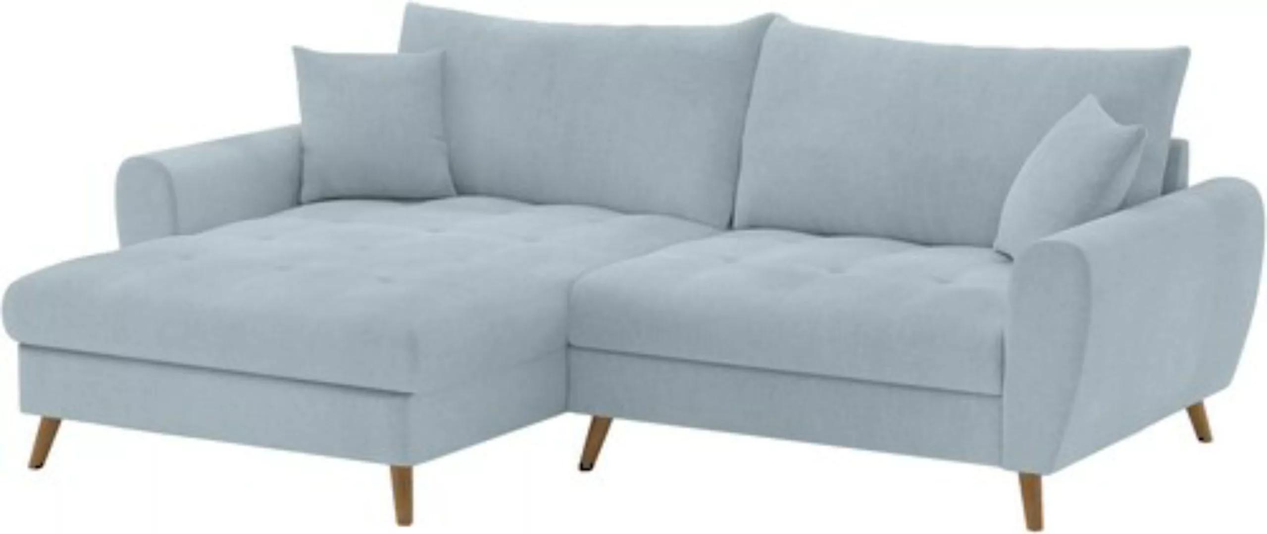 Mr. Couch Ecksofa "Blackburn II, L-Form", Mit Kaltschaumpolsterung bis 140 günstig online kaufen