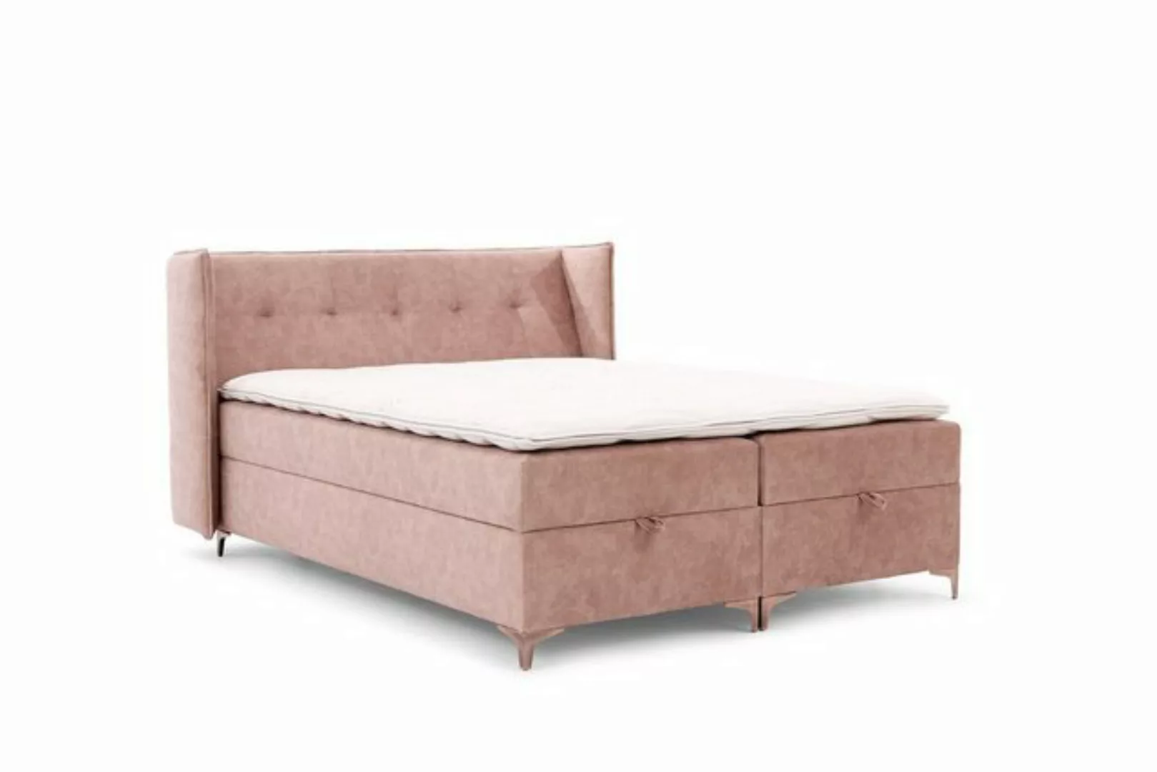 JVmoebel Boxspringbett Schlafzimmer Möbel Boxspringbett Bett Modern Design günstig online kaufen