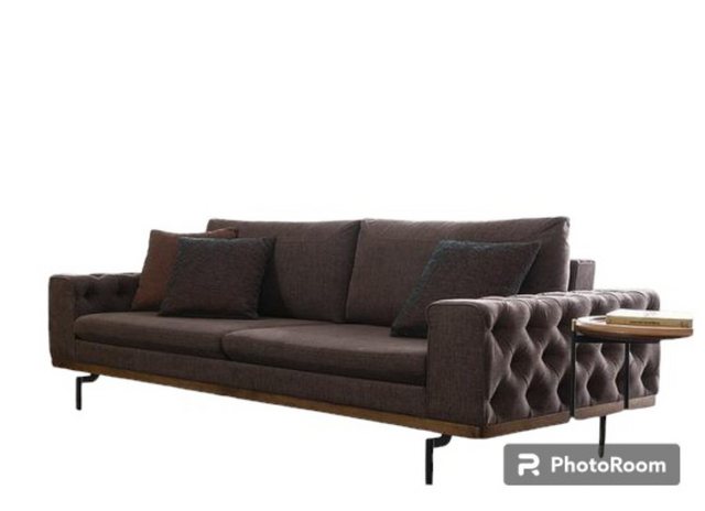 JVmoebel Chesterfield-Sofa Dreisitzer Sofa 3 Sitzer Stoffsofa Sofas Modern günstig online kaufen