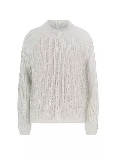 Pullover Stehkragen Riani weiss günstig online kaufen