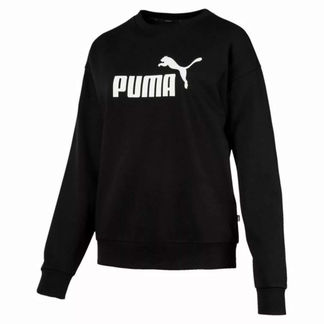 PUMA Fleecepullover Puma Damen Pullover Essentials Logo Crew Sweat TR 85179 günstig online kaufen