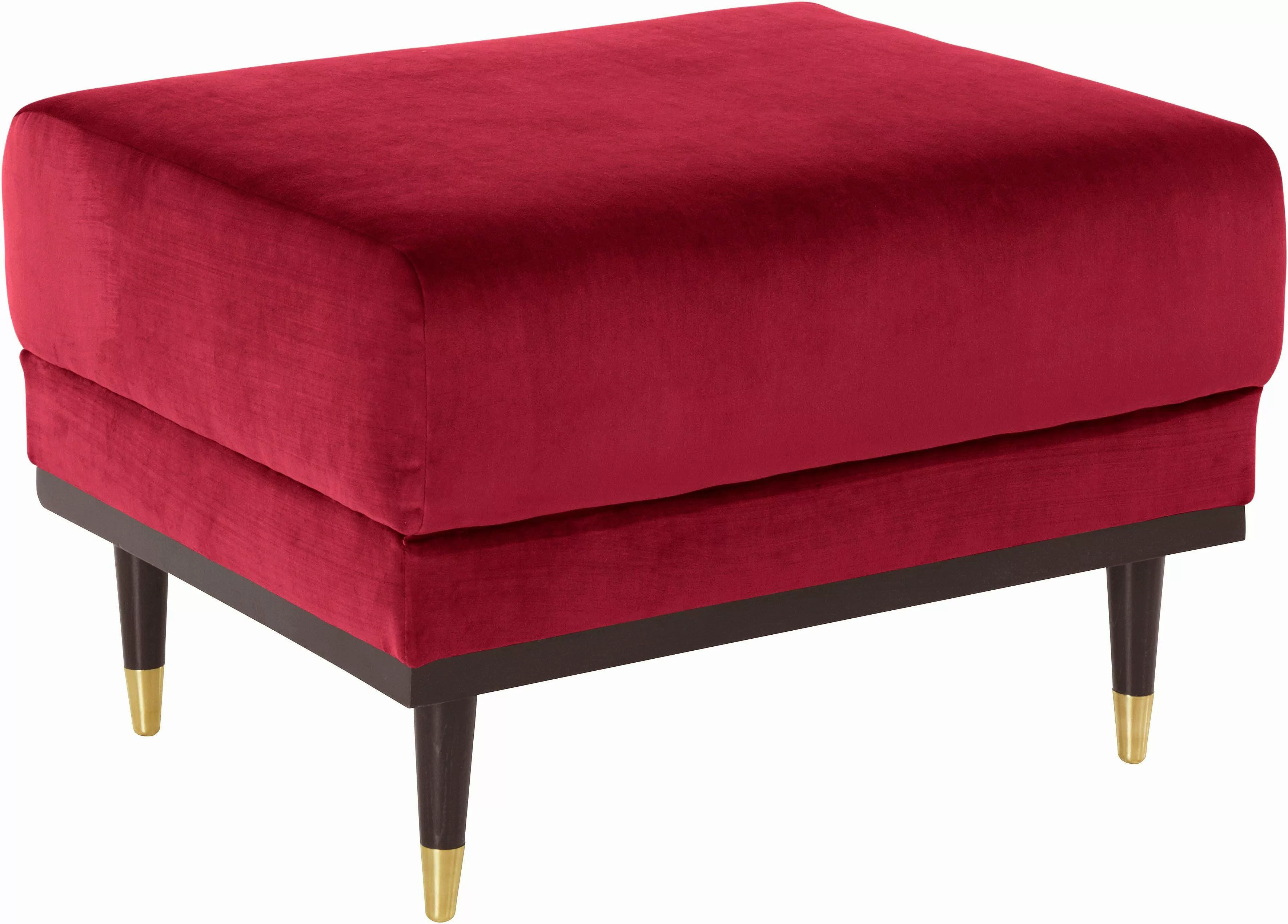 Home affaire Hocker "Chamby", mit Holzrahmen unten günstig online kaufen