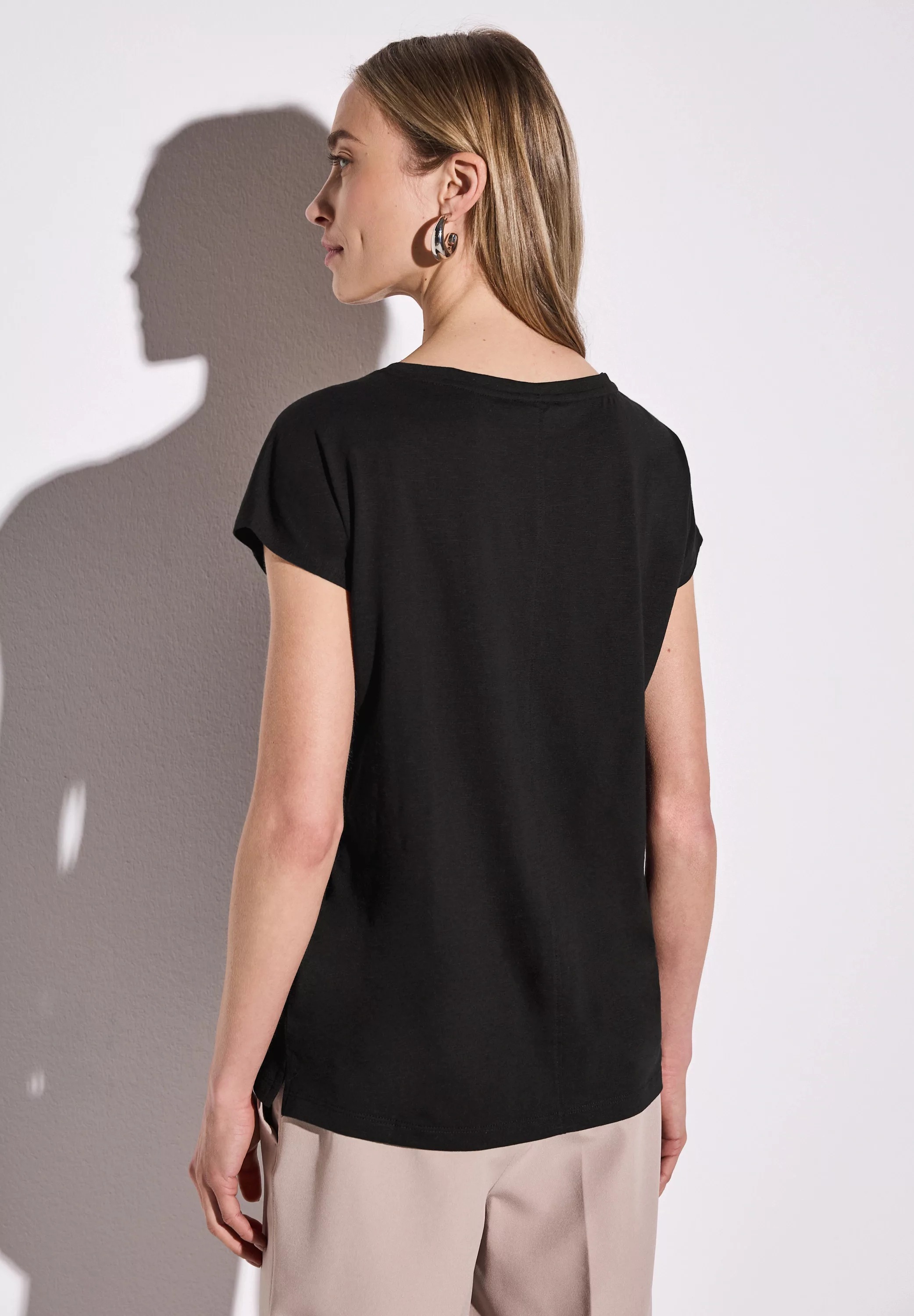 STREET ONE T-Shirt, im soften Baumwoll-Mix günstig online kaufen