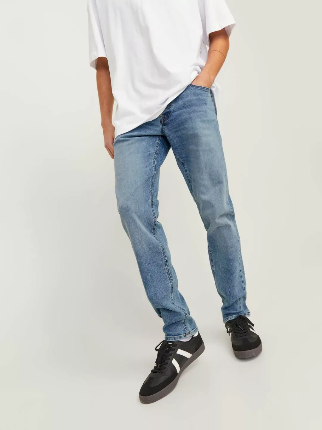 Jack & Jones Herren Jeans JJIGLENN JJORIGINAL MF 704 - Slim Fit - Blau - Bl günstig online kaufen