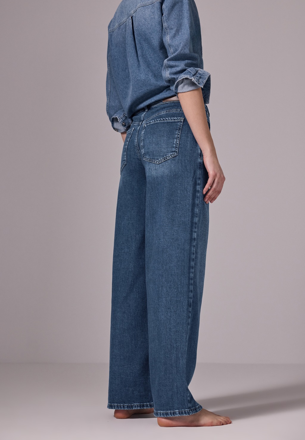 STREET ONE STUDIO Loose-fit-Jeans, High Waist günstig online kaufen