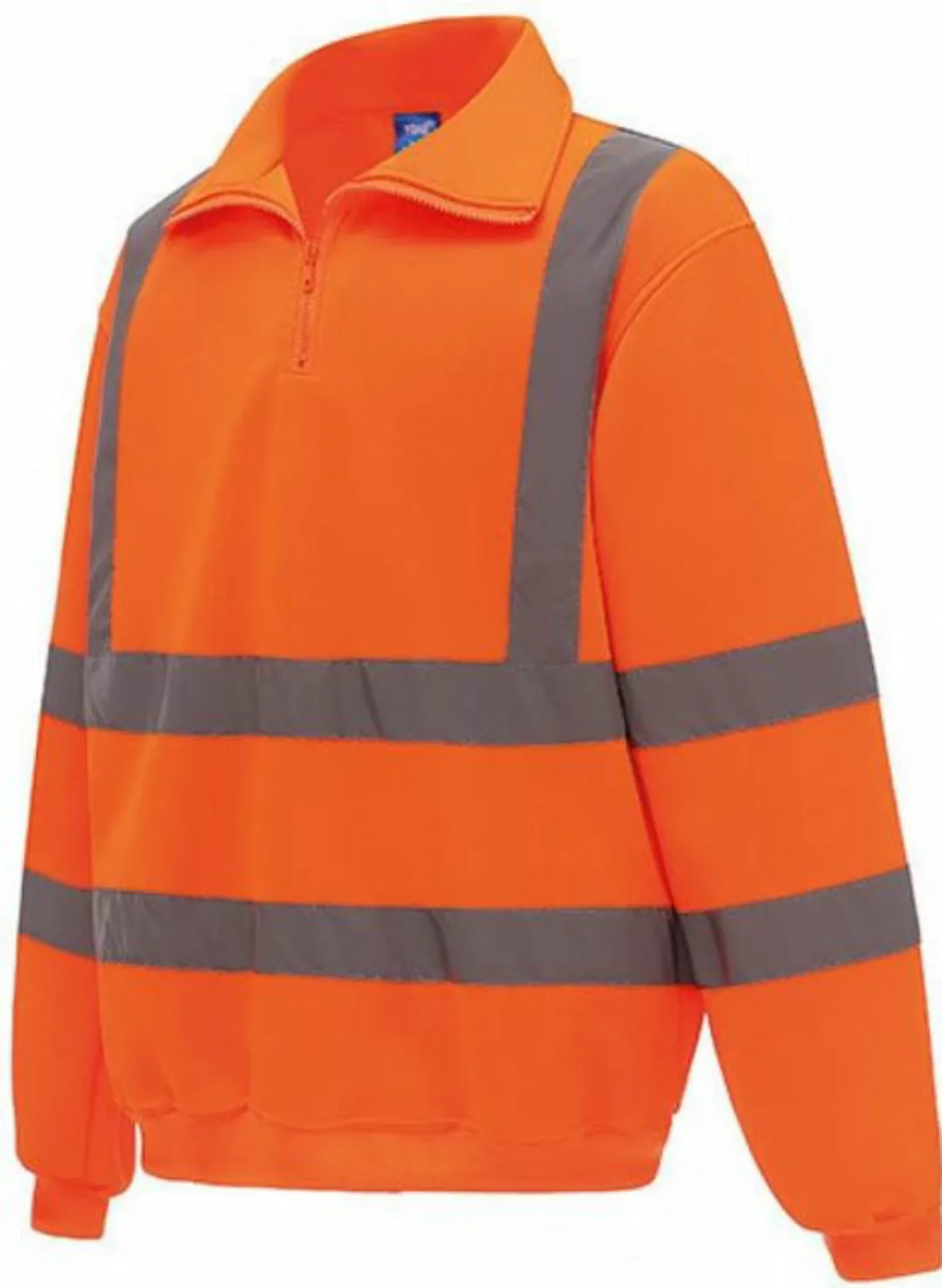 YOKO Sweatshirt Hi Vis 1/4 Zip Sweatshirt - EN ISO 20471:2013 Klasse 3 günstig online kaufen