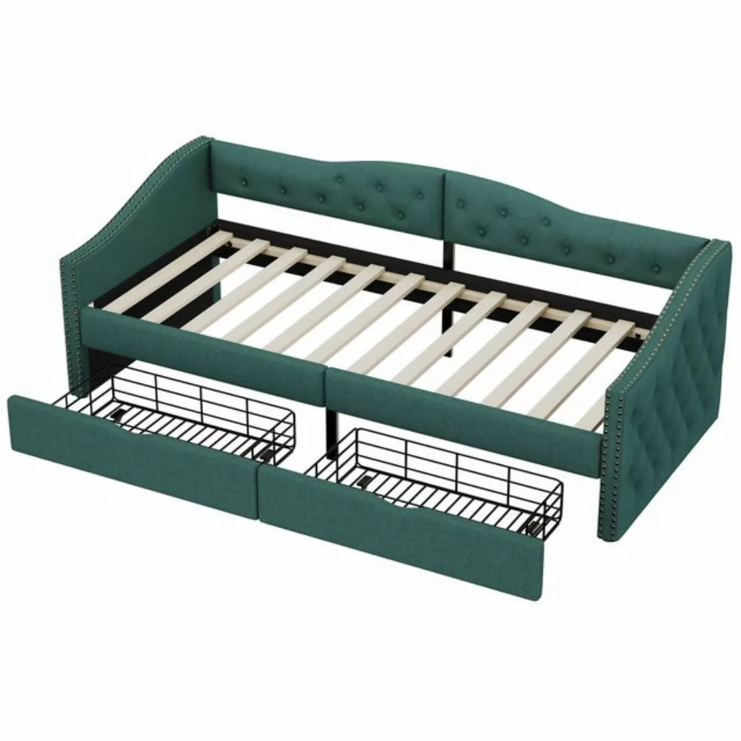 MODFU Schlafsofa Einzel-Tagesbett mit Schubladen, großer Stauraum, Tagesbet günstig online kaufen