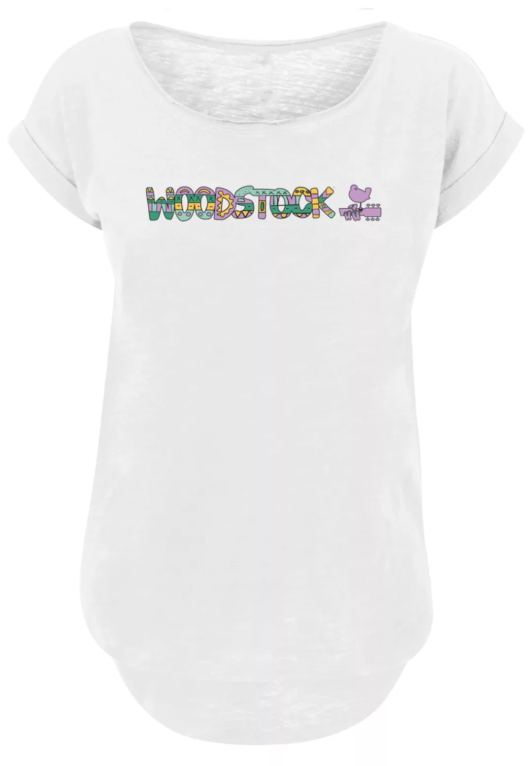 F4NT4STIC T-Shirt "Woodstock Aztec Logo", Print günstig online kaufen