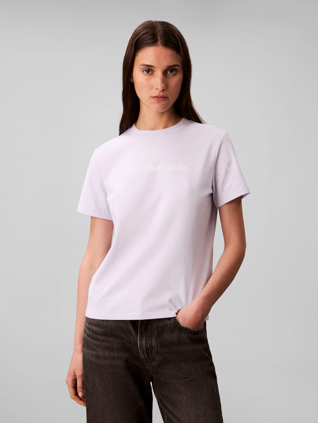 Calvin Klein Jeans T-Shirt "A- INST. LOGO CLASSIC TEE SS", mit Logoschriftz günstig online kaufen